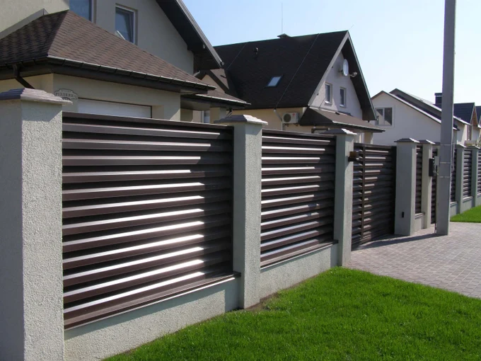 Забор-жалюзи -